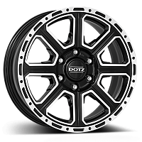 DOTZ 4x4 Kalahari dark 7x16 ET24 6/139.7/93.1