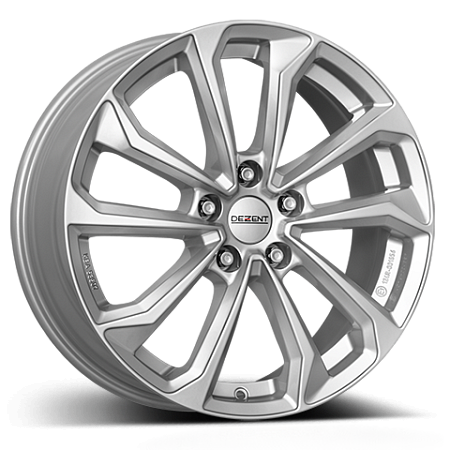 DEZENT KS silver 7x17 ET50 5/114.3/67.1