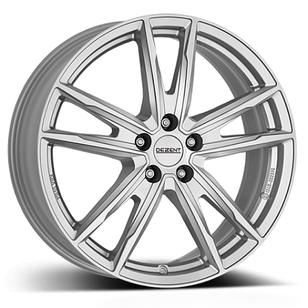 DEZENT KF silver 7.5x19 ET50 5/114.3/64.1