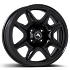 ALCAR HYBRIDRAD 04 black 6.5x16 ET32 4/108/65